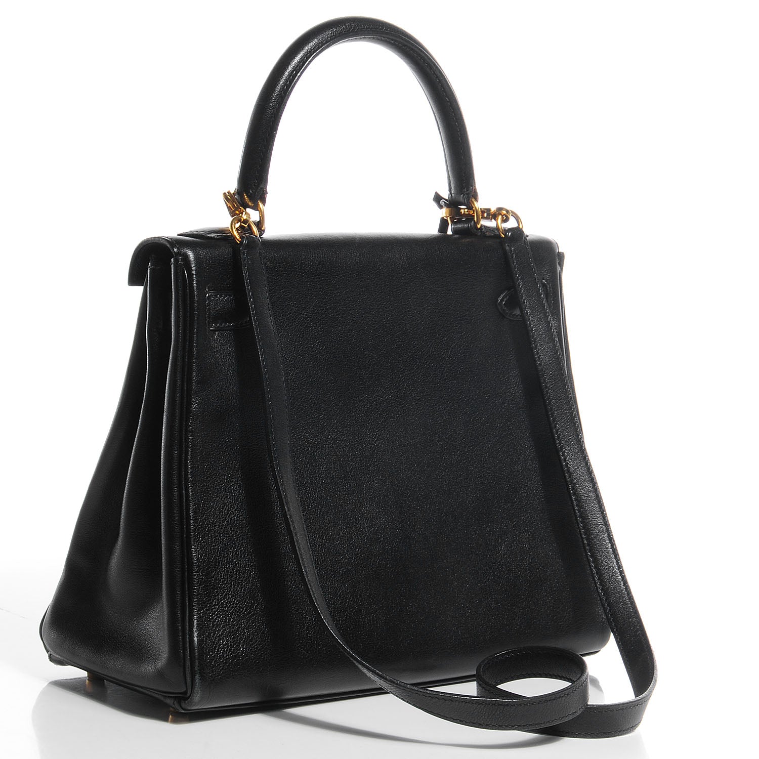 Hermes Veau Gulliver Kelly Retourne 28 Black 23 of 28