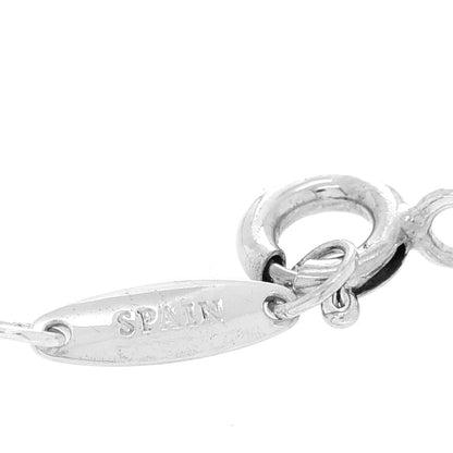 Tiffany Sterling Silver Aquamarine Elsa Peretti Color By The Yard Bracelet 5 of 6