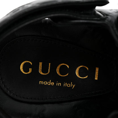 Gucci Guccissima GG Embossed Womens Sandals 36.5 Black 8 of 10
