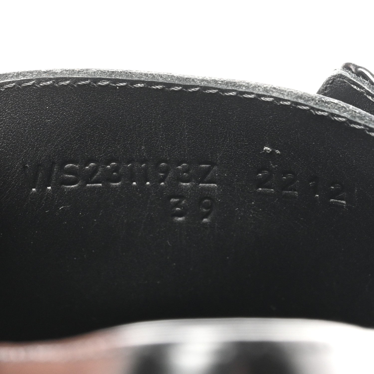 Hermes Glossed Calfskin Galilee Loafers 39 Black 6 of 9
