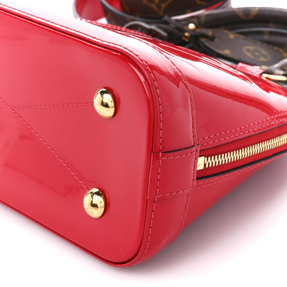 Louis Vuitton Patent Monogram Alma BB Scarlet 9 of 9