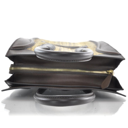 Celine Python Mini Luggage Honey 5 of 10