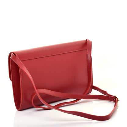 Celine Smooth Calfskin Tassels Wallet On Strap Red 3 of 9