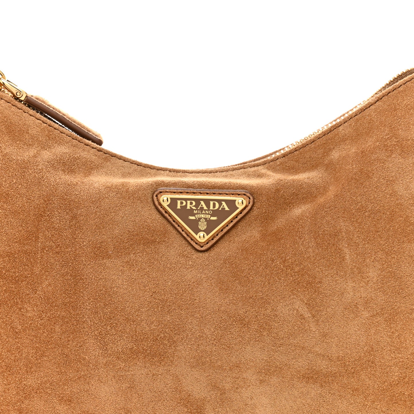 Scamosciato Suede Medium Aimee Shoulder Bag Cinnamon