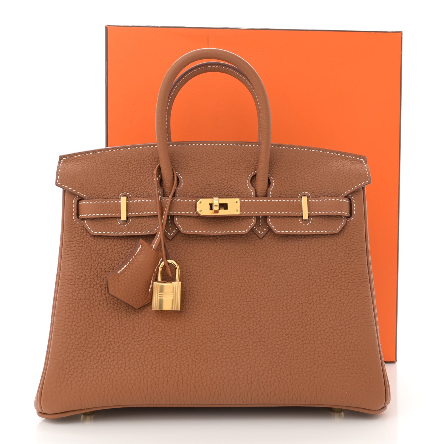 Togo Birkin 25 Gold