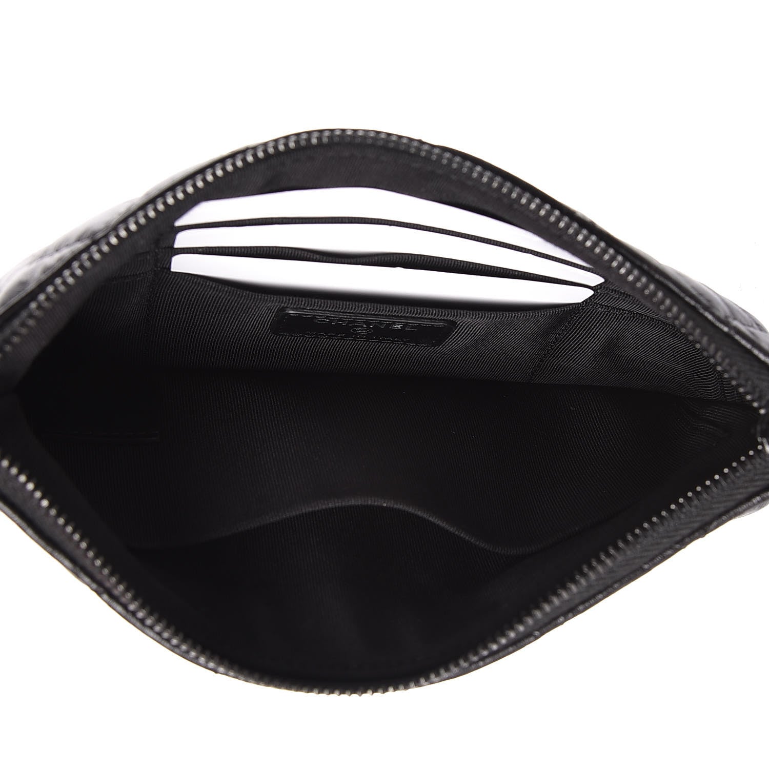 Chanel Aged Calfskin Quilted Medium Reissue Cosmetic Case So Black 5 of 8