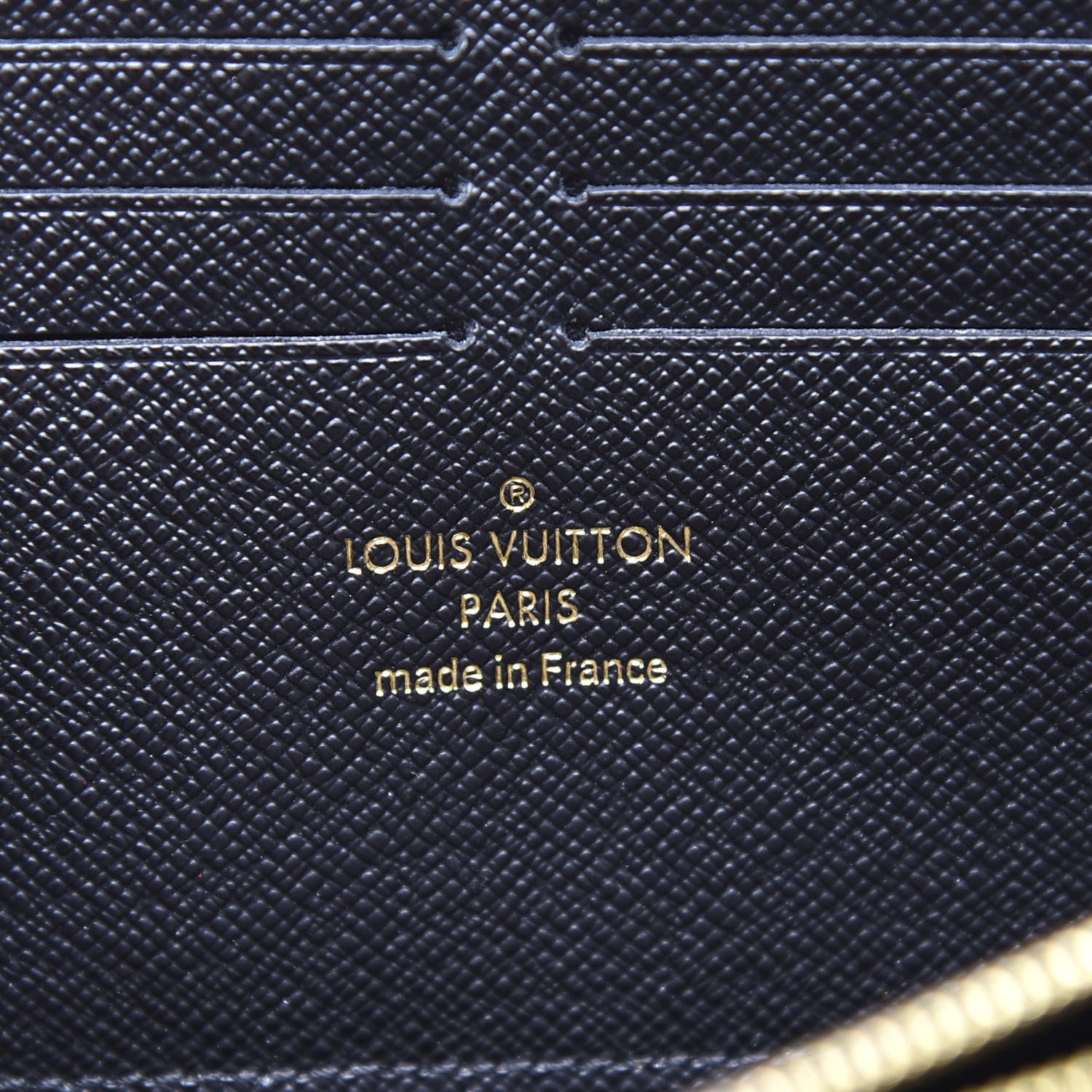 Louis Vuitton Monogram Zippy Retiro Wallet Black 7 of 8
