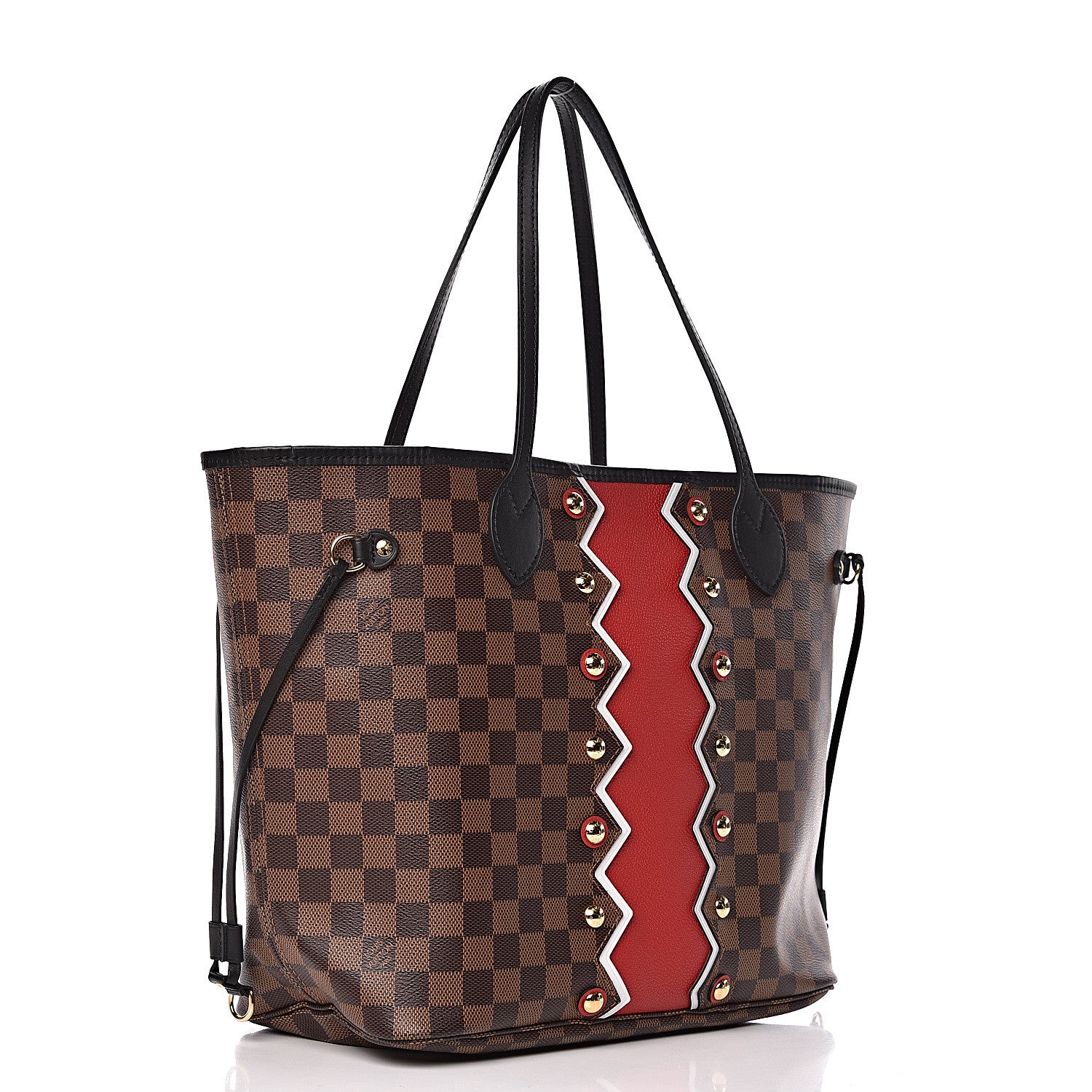 Louis Vuitton Damier Ebene Karakoram Neverfull MM 4 of 12