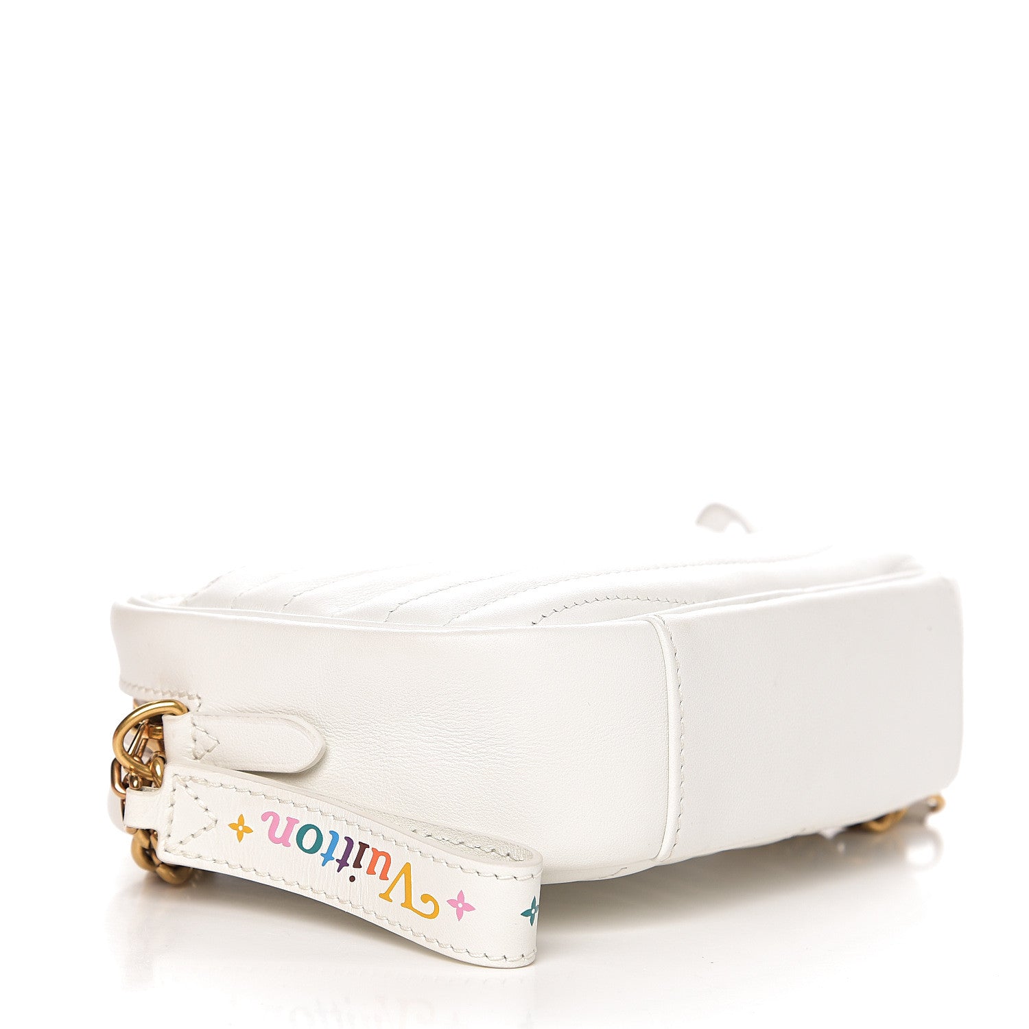 Louis Vuitton Calfskin New Wave Camera Bag White 3 of 12