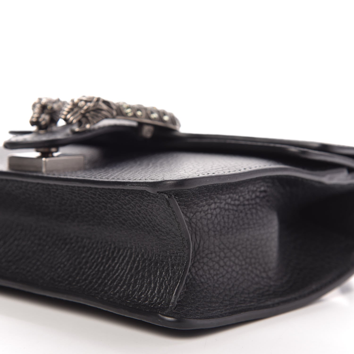 Gucci Calfskin Mini Dionysus Shoulder Bag Black 7 of 10