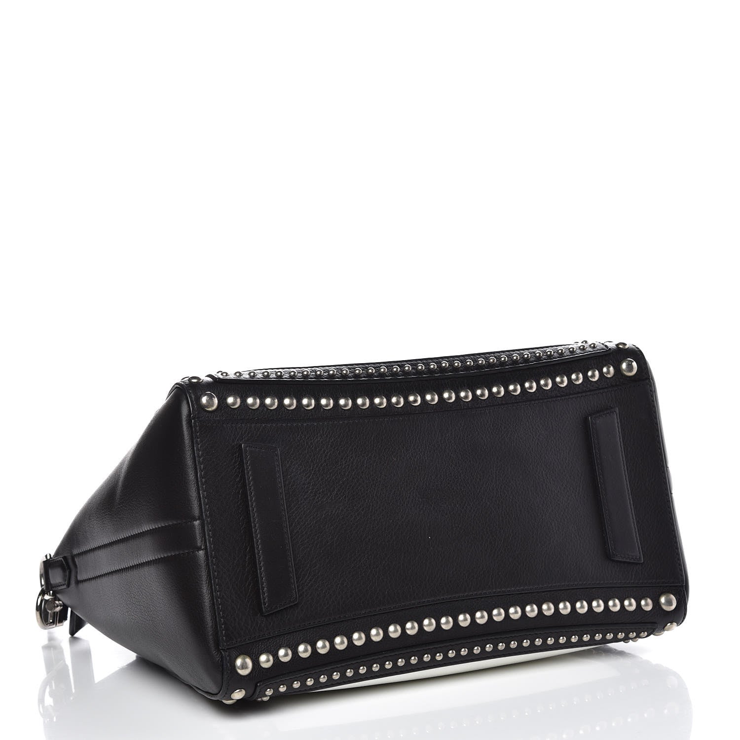 Givenchy Calfskin Medium Studded Bi-Color Antigona Black White 4 of 11