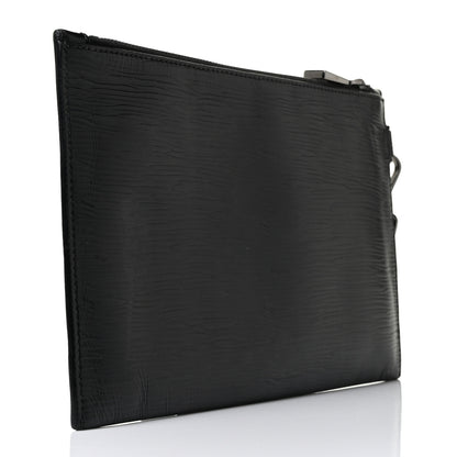 Versace Calfskin Medusa Head Pochette Black 3 of 8
