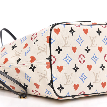 Louis Vuitton Game On Neverfull MM White 8 of 10