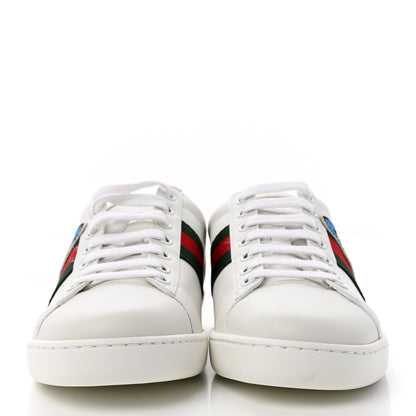 Gucci X DISNEY Calfskin Miro Soft Web Donald Duck Womens Ace Sneakers 36 White New Shamarock 2 of 17