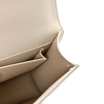 Christian Dior Smooth Calfskin 30 Montaigne Flap Bag Ivory 10 of 11