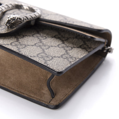 Gucci GG Supreme Monogram Super Mini Dionysus Shoulder Bag Taupe 7 of 12