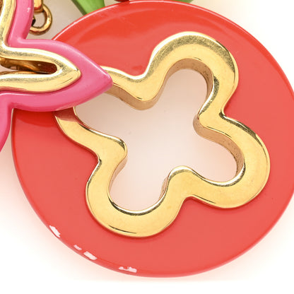 Louis Vuitton Insolence Bag Charm Pink Multicolor 4 of 4