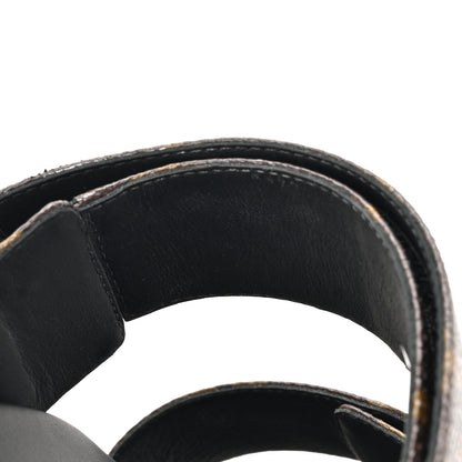 Louis Vuitton Monogram Bom Dia Mule Sandals 38.5 Black 10 of 11