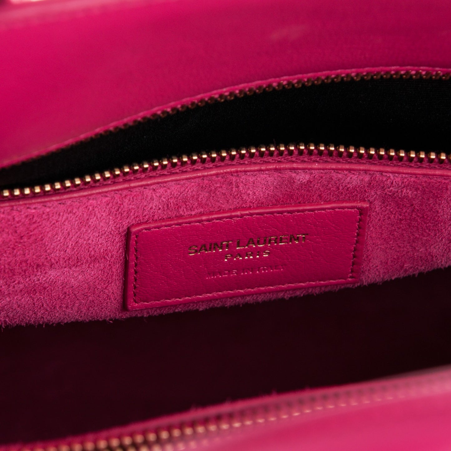 Calfskin Small Sac De Jour Lipstick Fuchsia
