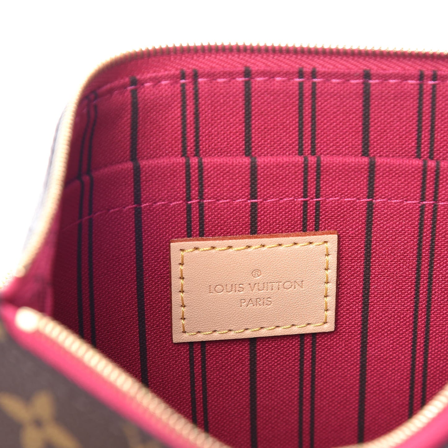 Monogram Neverfull MM GM Pochette Pivoine