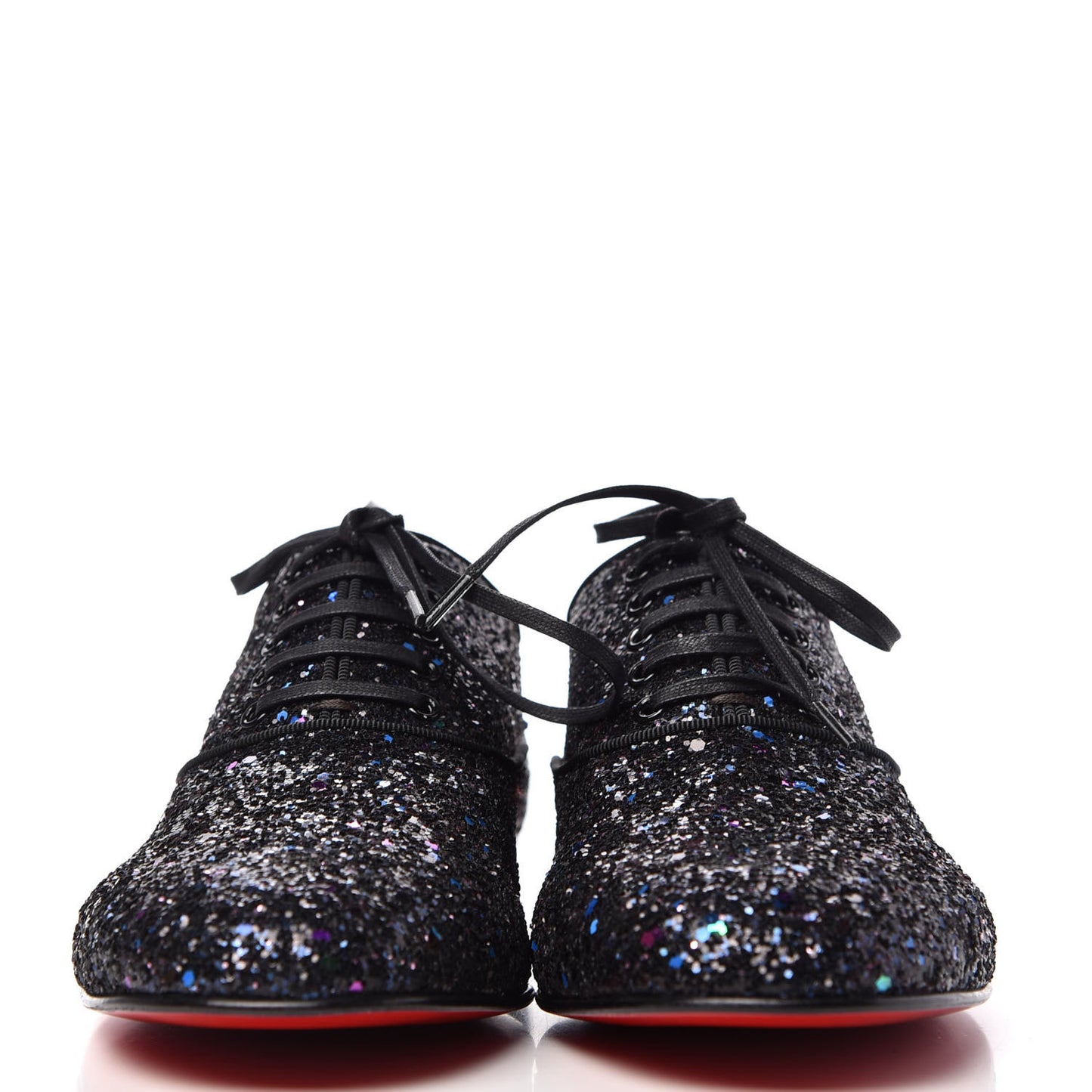 Glitter Fred Oxfords 38.5 Black