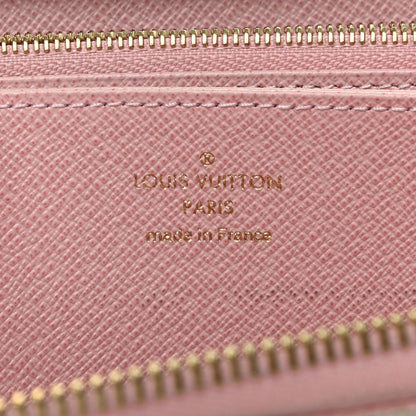 Louis Vuitton Damier Azur Zippy Wallet Rose Ballerine 6 of 8