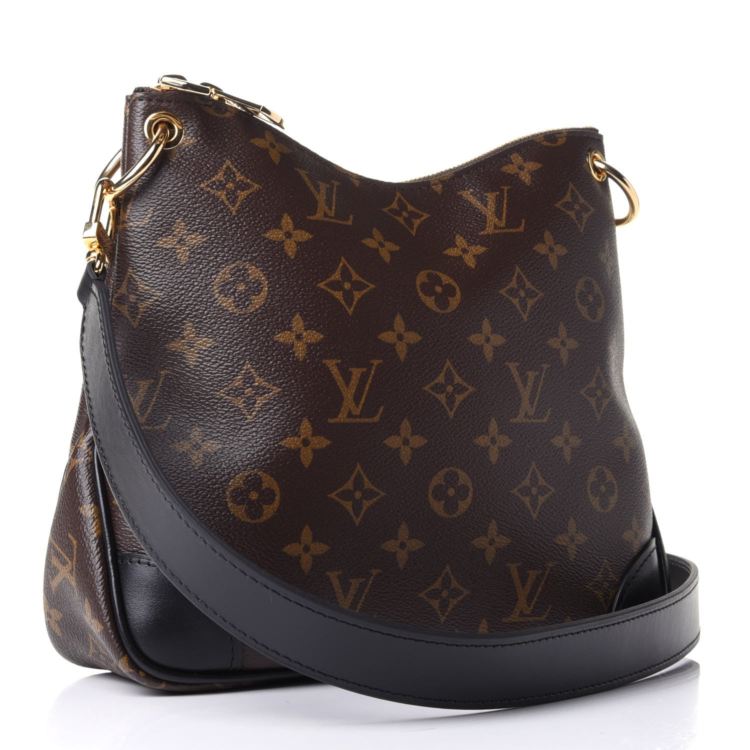 Louis Vuitton Monogram Odeon PM Black 2 of 11