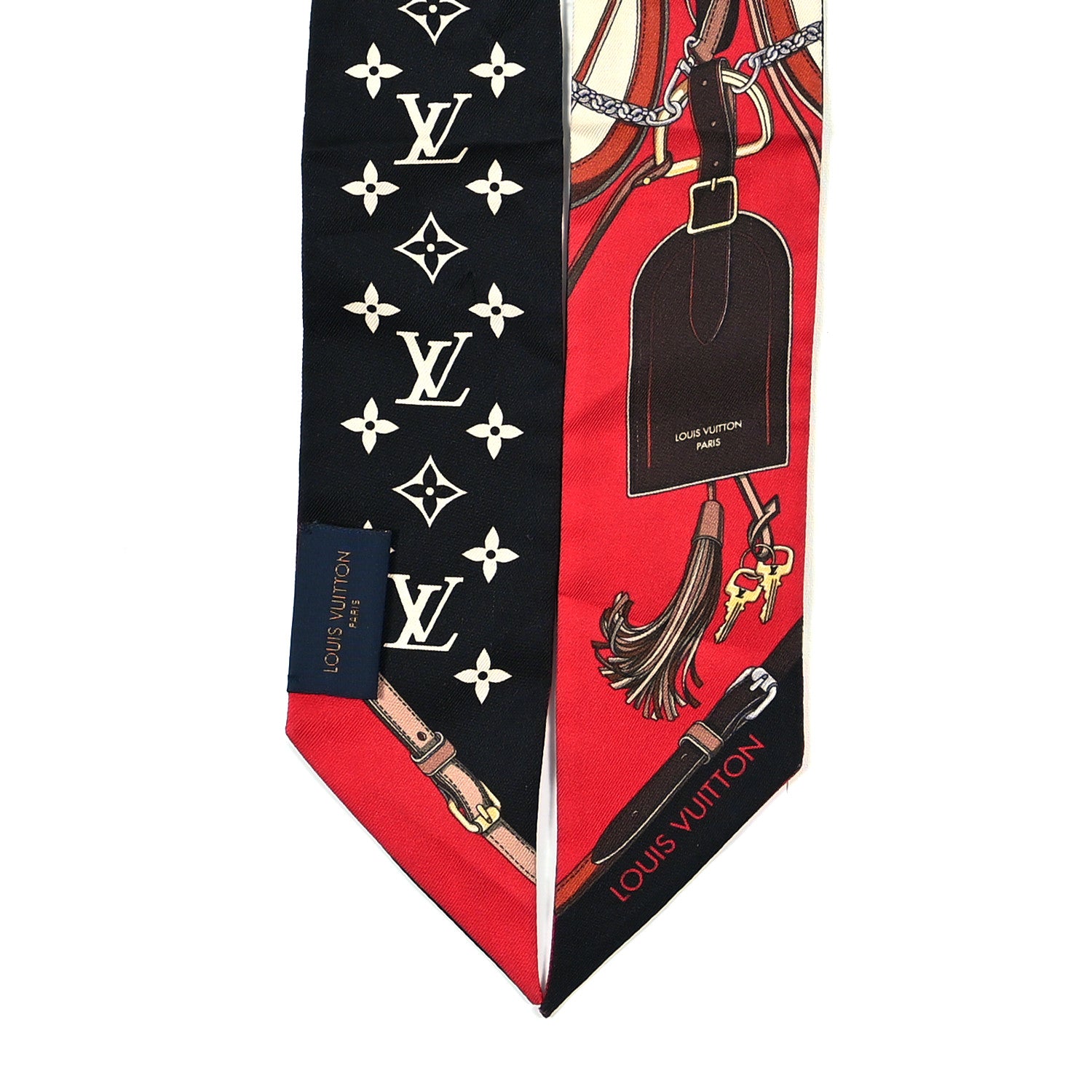 Louis Vuitton Silk Monogram All That Straps BB Bandeau Beige 2 of 3