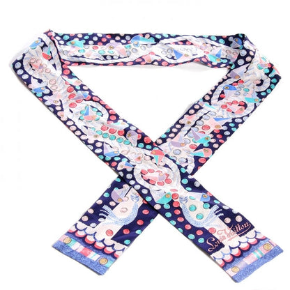 Louis Vuitton Silk Escale Bandeau Blue 1 of 5