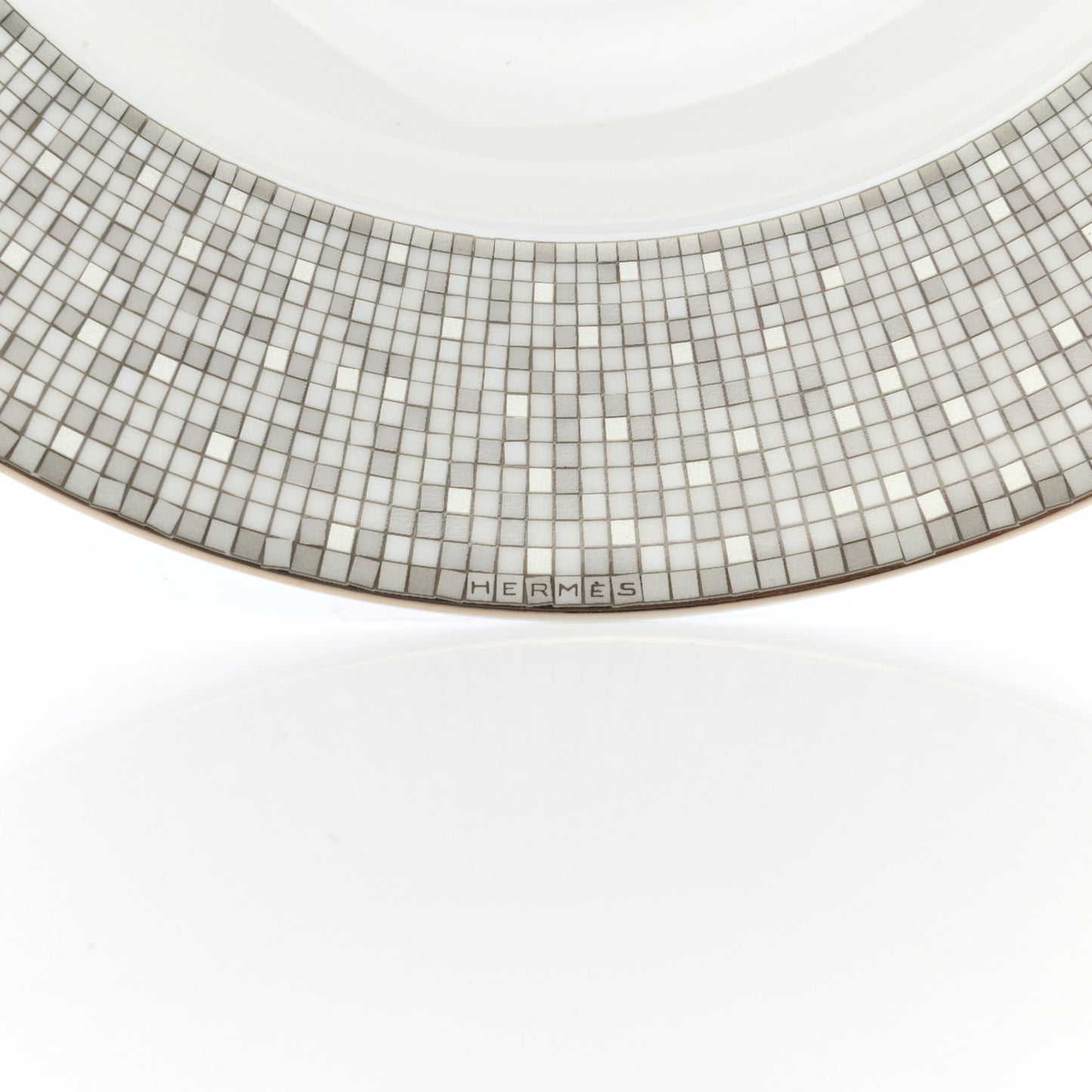 Porcelain Mosaique Au 24 Platine Soup Bowl Set of 2