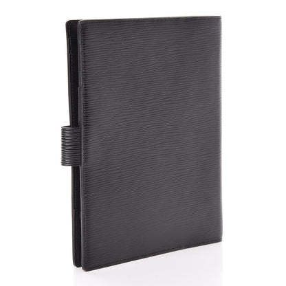 Louis Vuitton Epi Large Ring Agenda Black 3 of 10