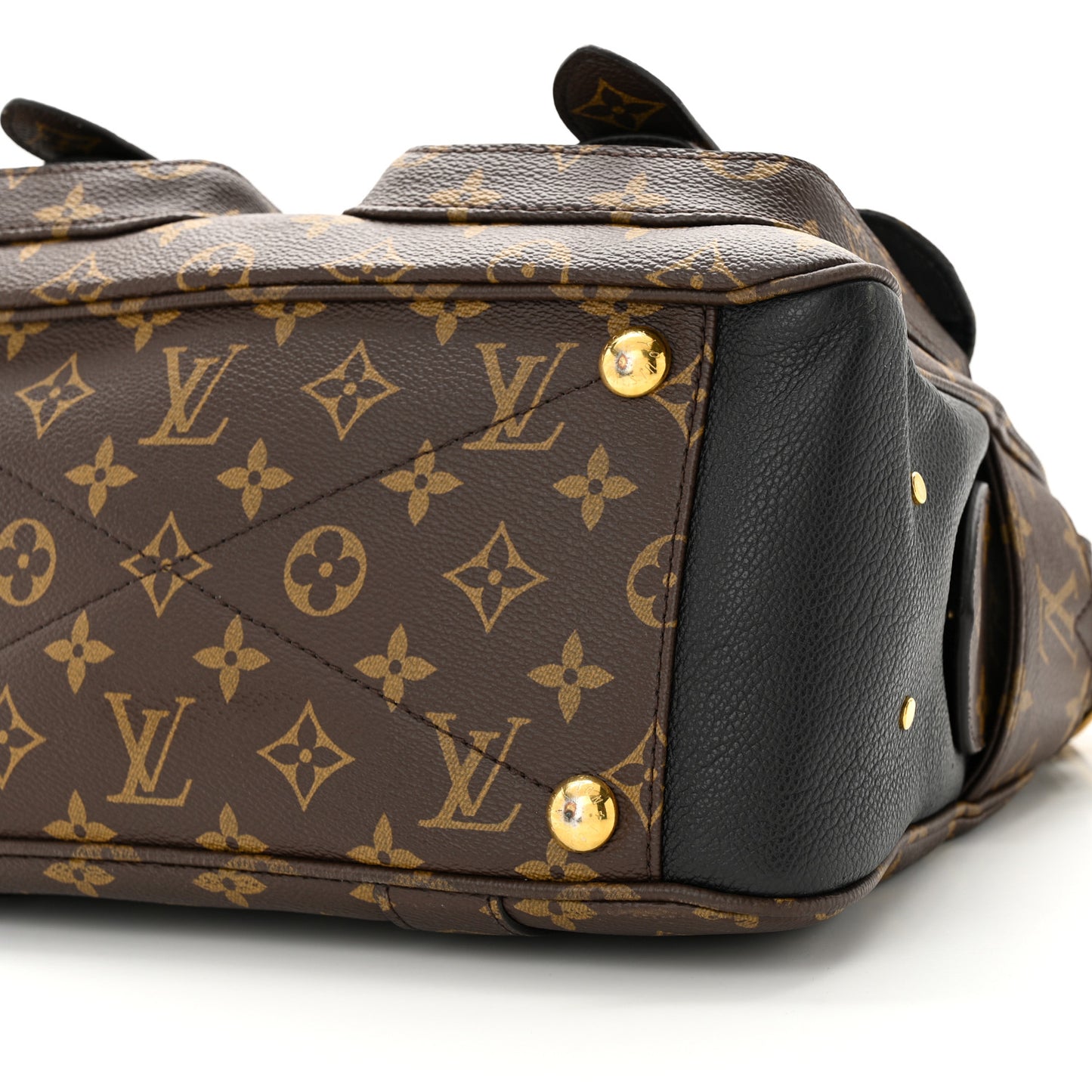 LOUIS VUITTON Monogram Manhattan NM Black
