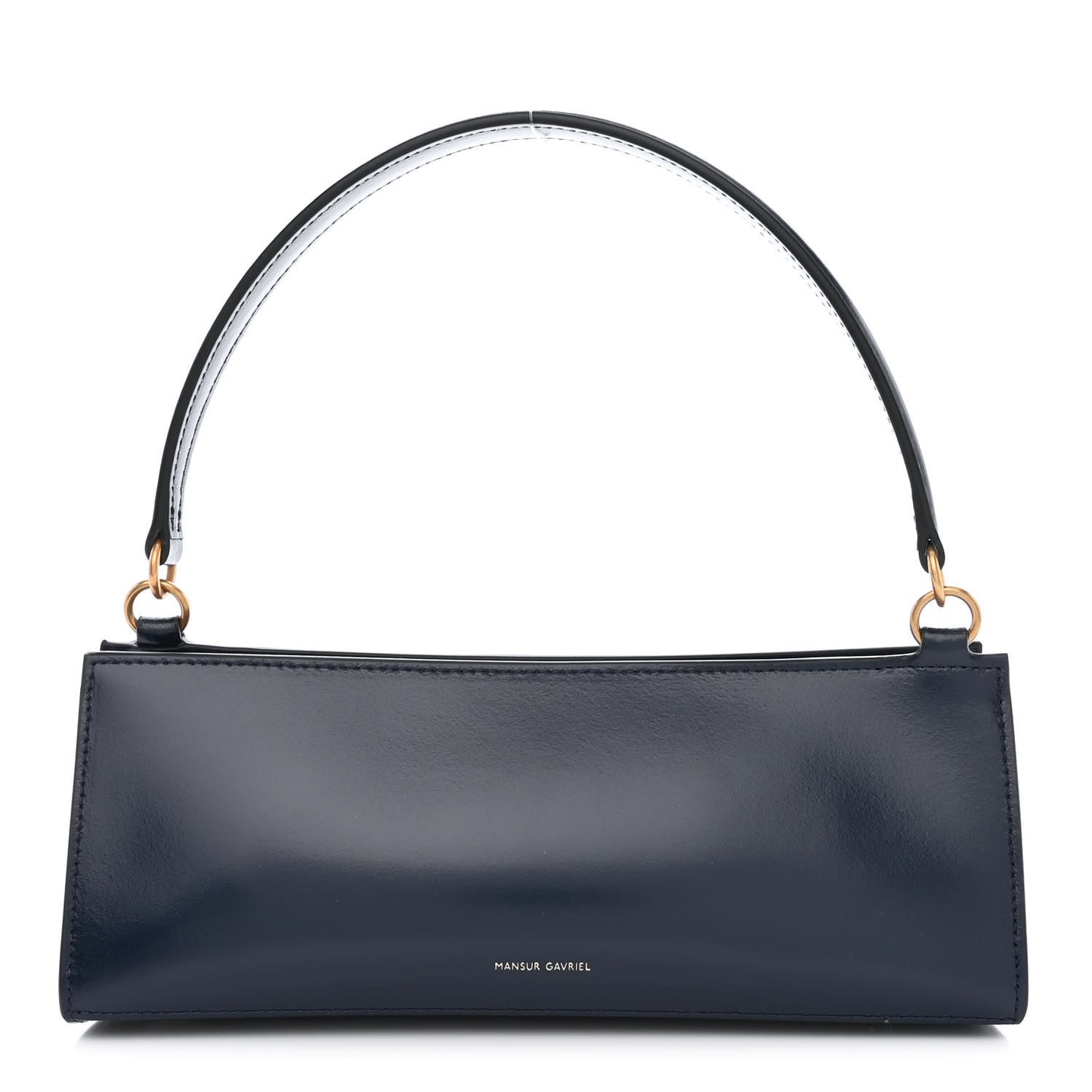 Calfskin Pencil Shoulder Bag Navy