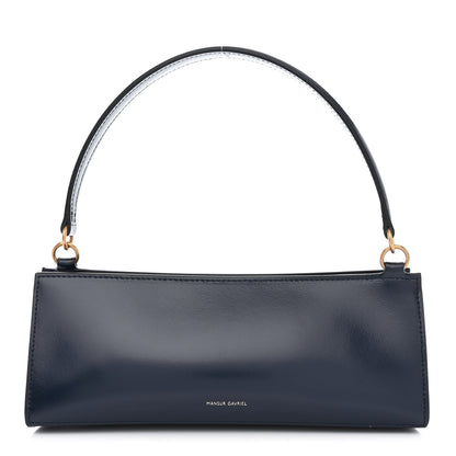 Mansur Gavriel Calfskin Pencil Shoulder Bag Navy 1 of 9