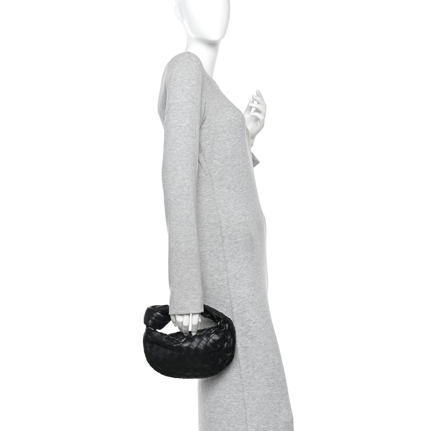 Nappa Intrecciato Mini Jodie Black