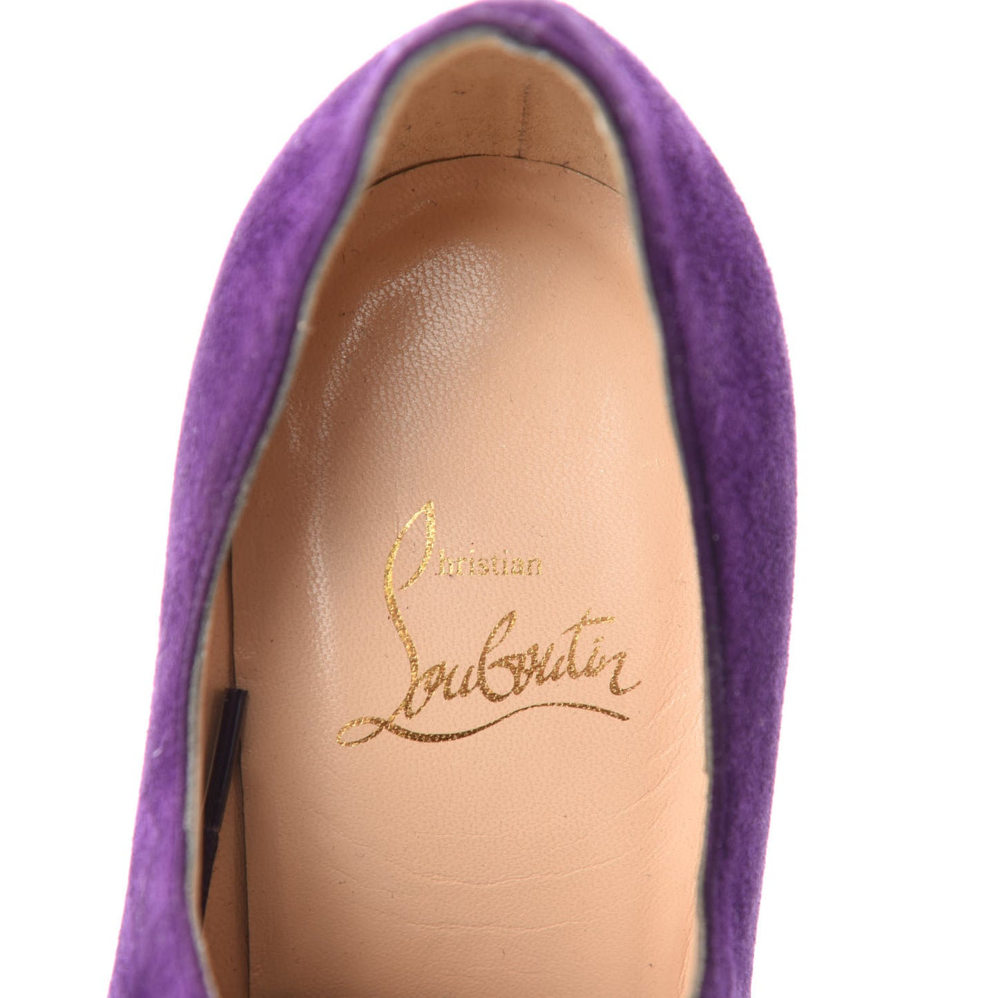 Veau Velours Lace Up Ankle Booties 39 Purple