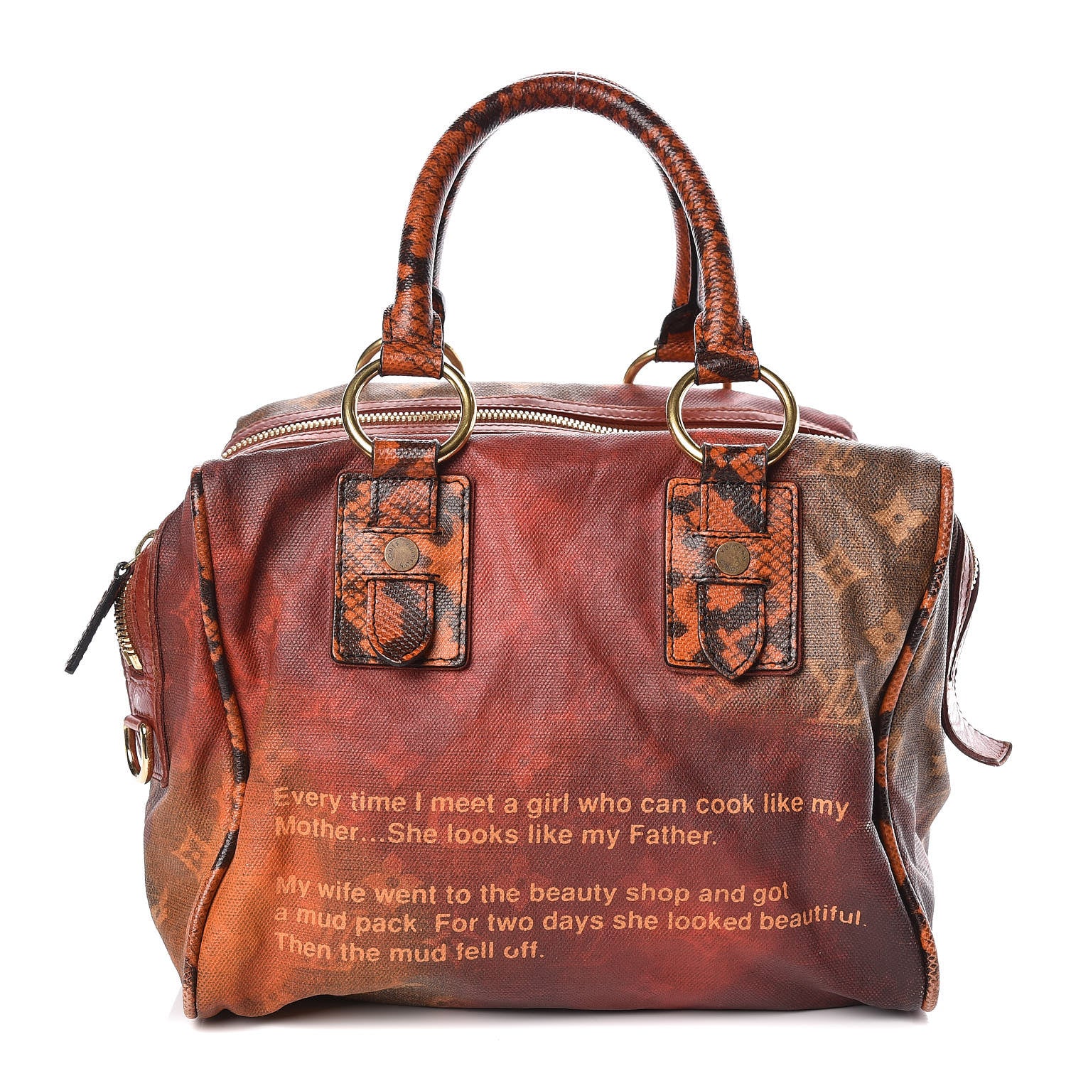 Louis Vuitton Monogram Karung Mancrazy Jokes Bag 1 of 11