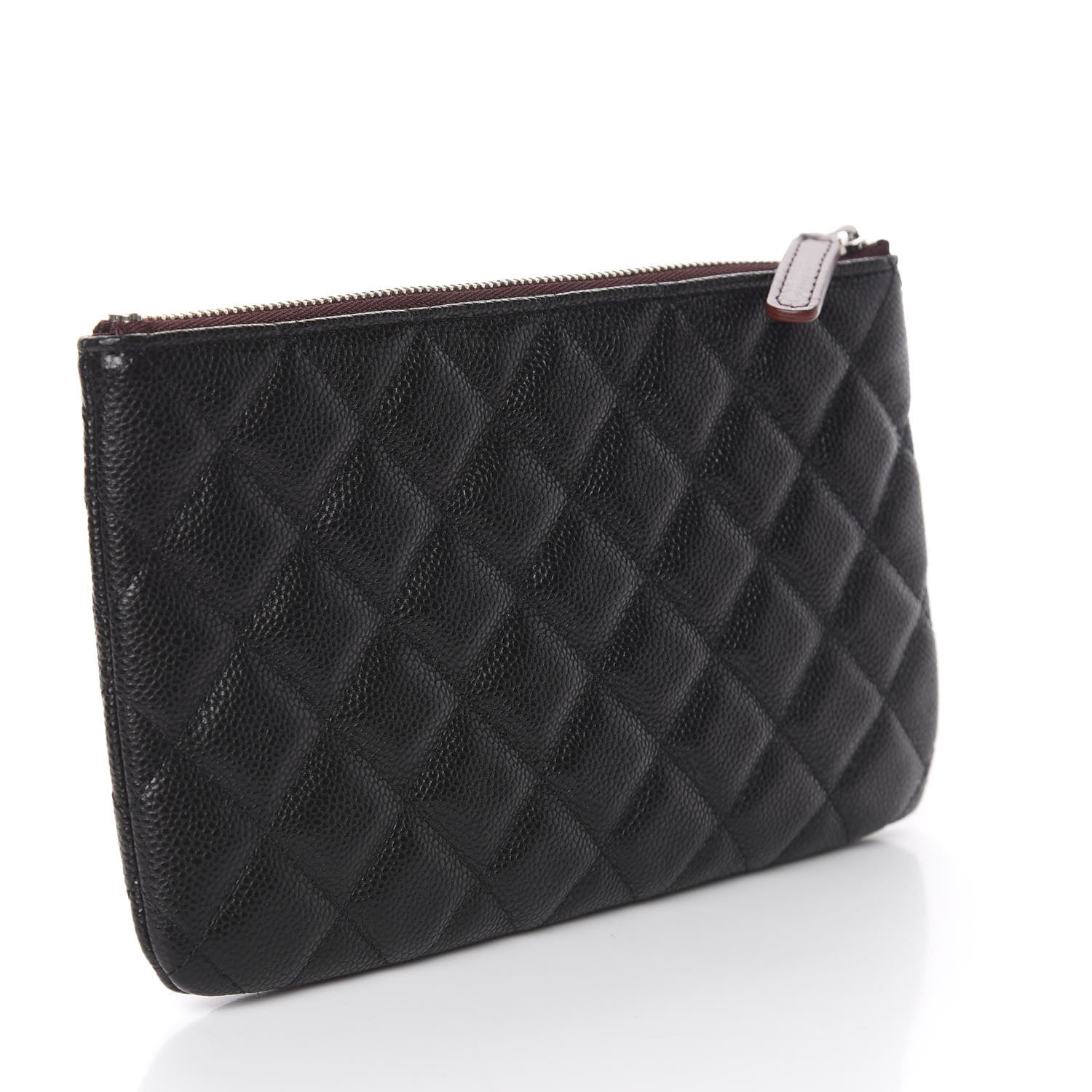 Chanel Caviar Quilted Small Pouch Black 3 of 8