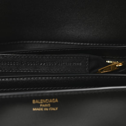 Balenciaga Classic Calfskin Medium Lady Flap Bag Black 7 of 10