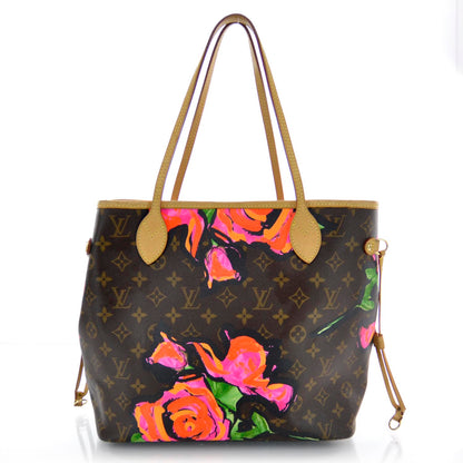 Louis Vuitton Monogram Roses Neverfull MM 1 of 7