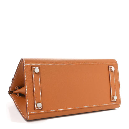 Hermes Epsom Birkin Sellier 25 Gold 4 of 11