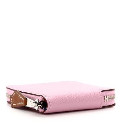 Hermes Epsom Silk'in Coin Purse Mauve Sylvestre 4 of 7