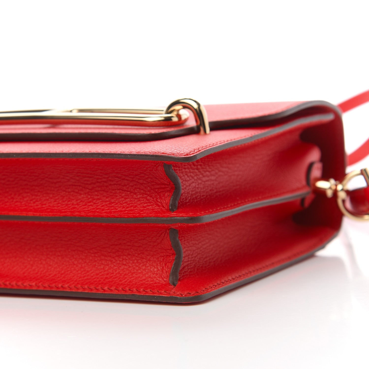 Hermes Evercolor Mini Sac Roulis Rouge De Coeur 8 of 8