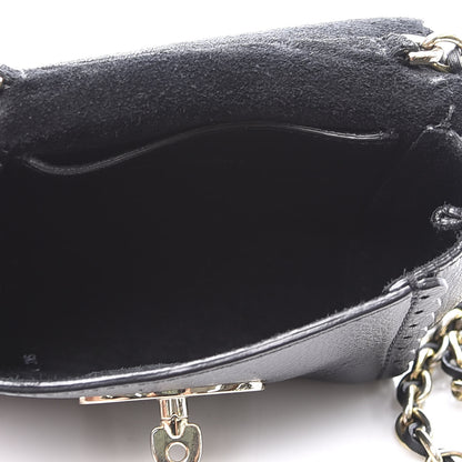 Mulberry Soft Matte Calfskin Mini Cookie Flap Black 4 of 9