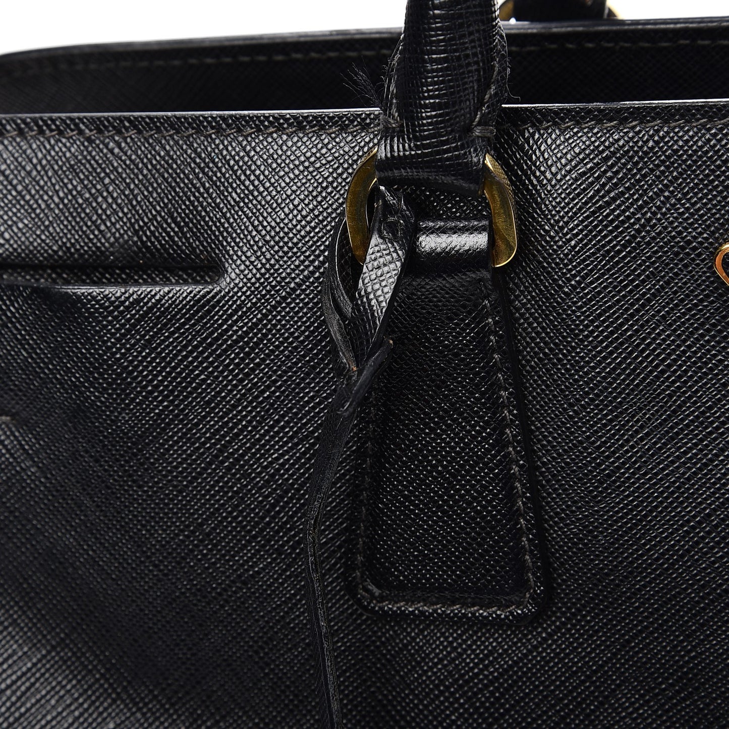 Saffiano Lux Tote Nero Black