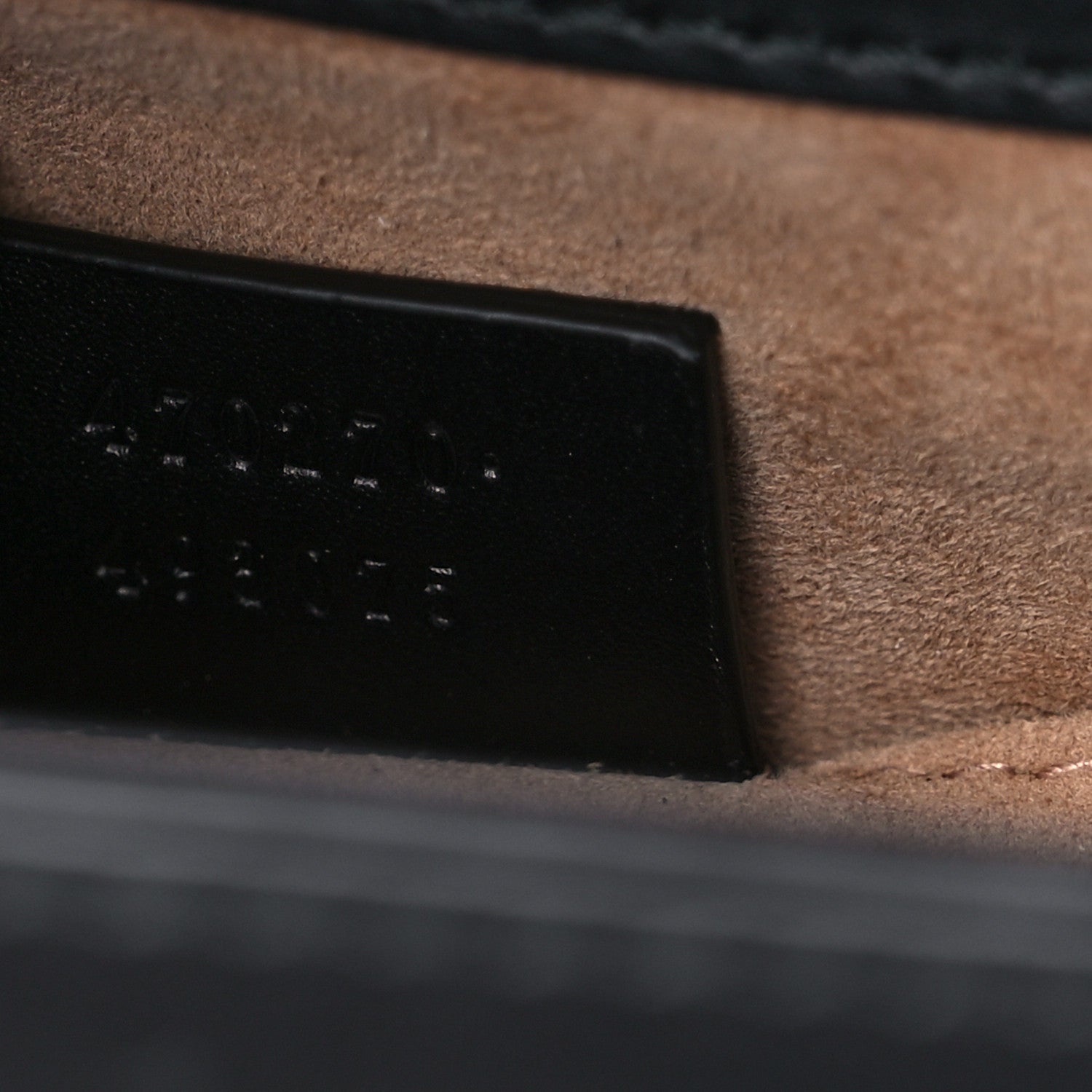 Gucci Calfskin Mini Sylvie Top Handle Bag Black 7 of 15