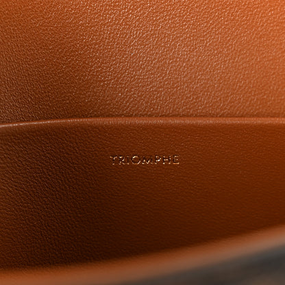 Celine Triomphe Canvas Chain Shoulder Bag Tan 6 of 10