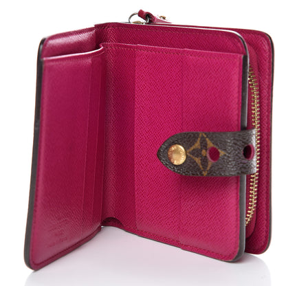 Louis Vuitton Monogram Perforated Compact Zipped Wallet Fuchsia 5 of 8