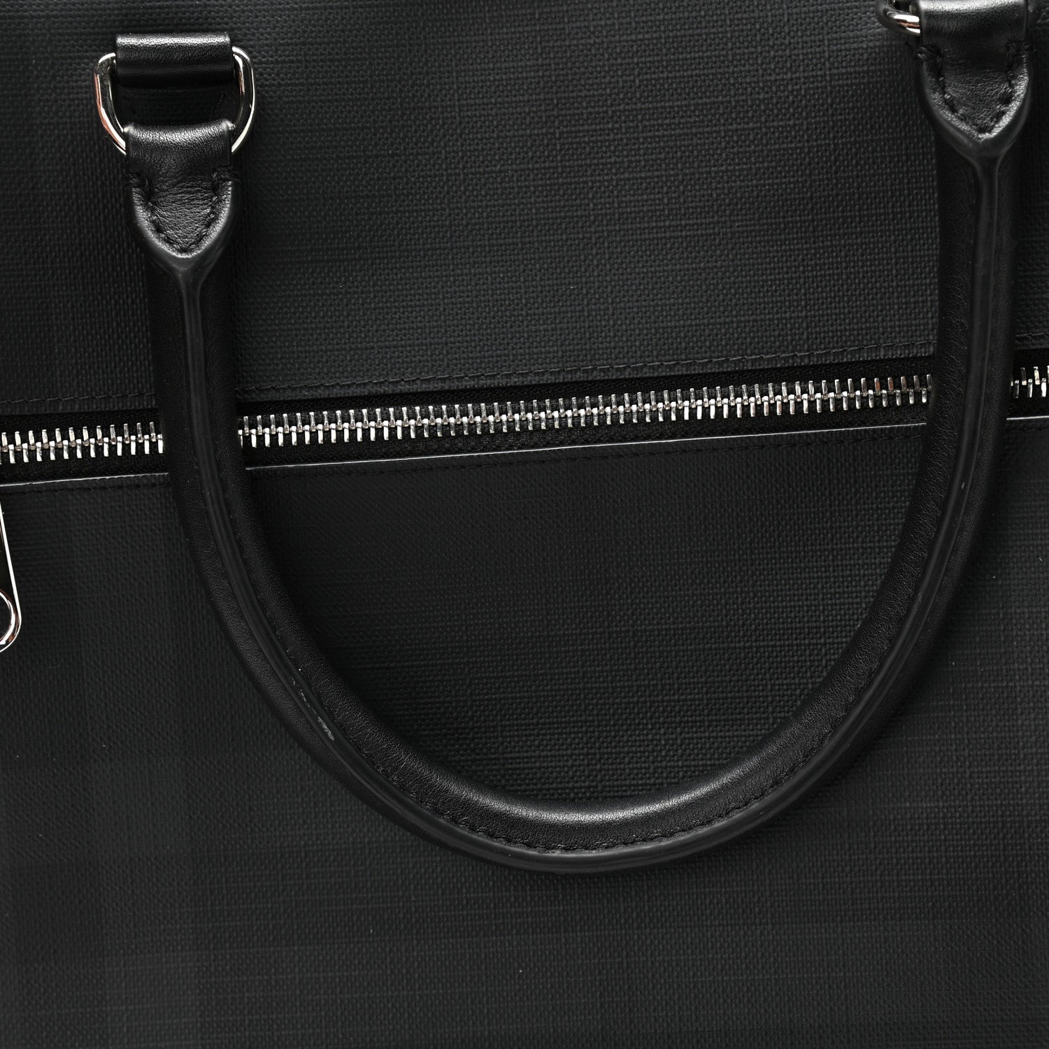 Burberry London Check Ainsworth Briefcase Dark Charcoal 16 of 16
