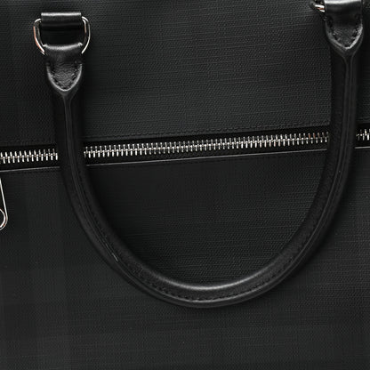 Burberry London Check Ainsworth Briefcase Dark Charcoal 16 of 16